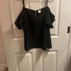 Paper crane cold shoulder